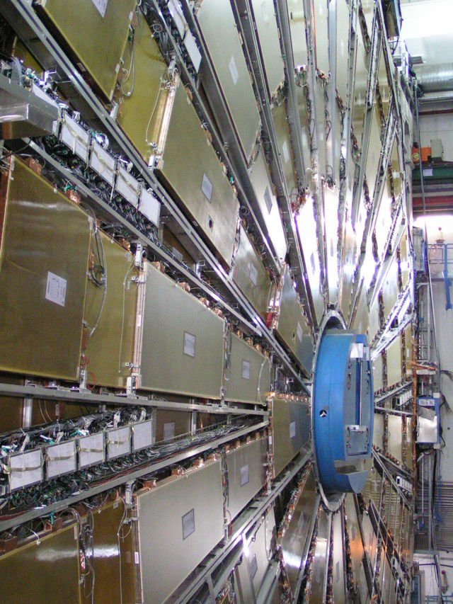 One of the Endcaps of the ATLAS detector at CERN