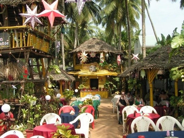 Festive restaurant in Varkala Kerala