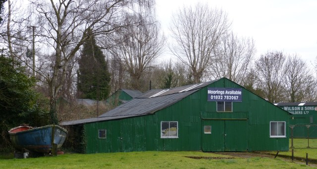 Appropriately named Wilson's Boatyard