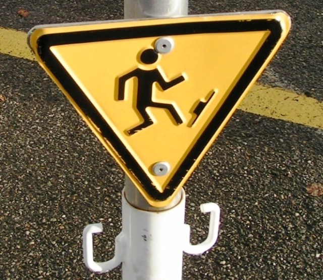 Any ideas what this might mean? There were no buttons in sight!