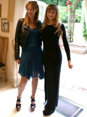 I had to wear 6" heels to retain my height advantage!