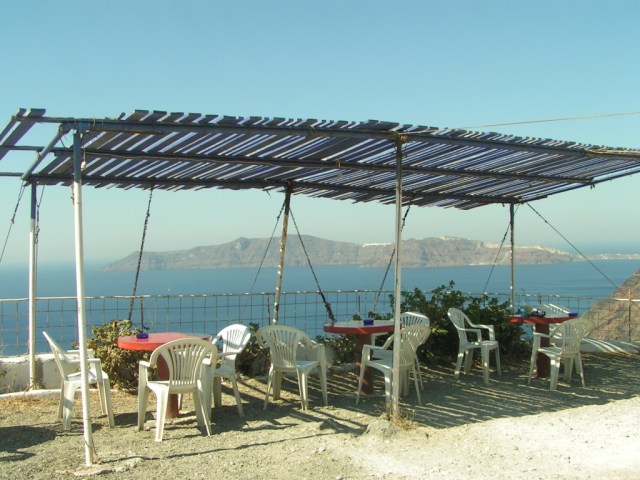 Even in September, we were grateful of the shade wherever we could find it!