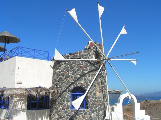 Interesting lines of windmill sails