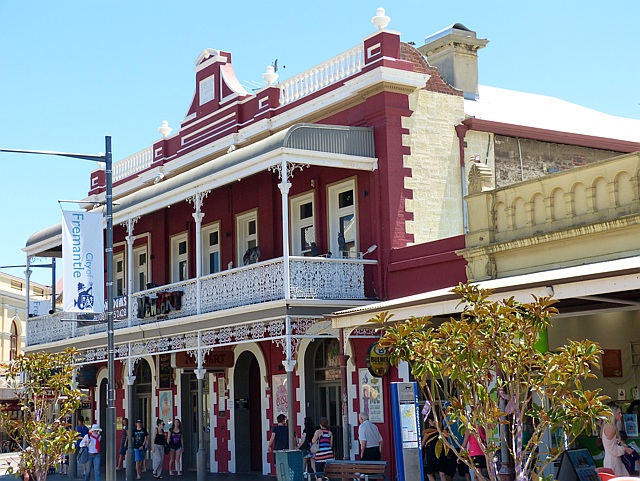 Colonial style buildings in Freemantle