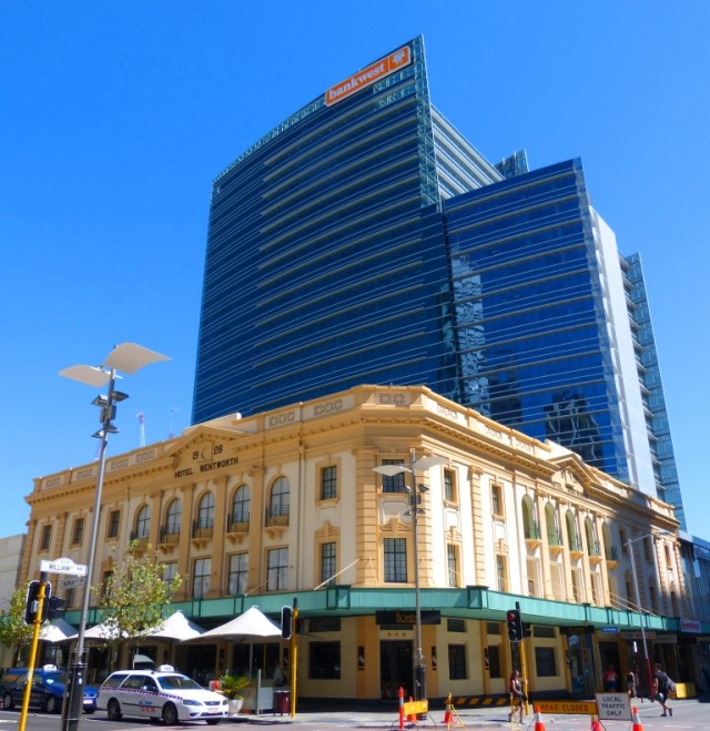 A juxtaposition of old and new