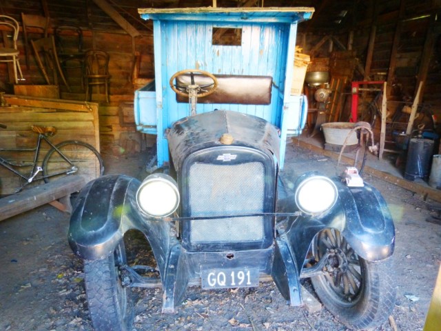 A lovely old car in Cardrona,  New Zealand